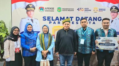 Pemkot Makassar Promosikan LONTARA+, UMKM, dan Pariwisata Pada APEKSI 2026 di Medan