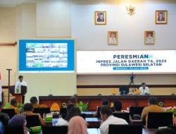 Presiden Prabowo Resmikan Inpres Jalan Daerah 2025, Sulsel Guyur Rp258 Miliar untuk 62,54 Km Jalan di 20 Daerah
