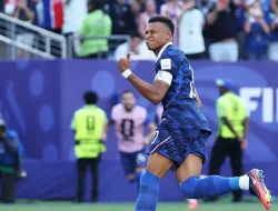 Gol Penalti Mbappe Bawa Prancis Singkirkan Paraguay 1-0