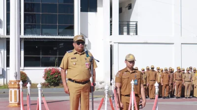 Pimpin Apel Gabungan, Bupati Takalar Tegaskan Kedisiplinan dan Budaya Kerja Cepat bagi ASN