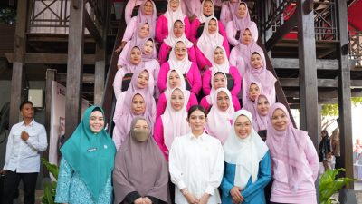 Kunjungi Paotere Bareng Istri Wapres RI, Melinda Aksa Perkuat Pembinaan Kualitas Produk Warga Pesisir