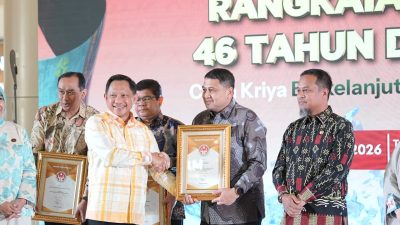 Munafri dan Melinda Terima Penghargaan Dekranas, Makassar Diakui Sukses Kembangkan Kerajinan Tradisional