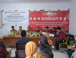 Sinergi Membangun Desa, Mahasiswa KKNT 116 Unhas Paparkan Inovasi Digital hingga Eco-Pesticide di Baranti