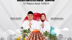 Maulid Akbar Pesisir Pemkot Makassar Digelar 28 Agustus, Perahu Nelayan Ikut Semarakkan Acara