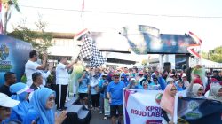 Minggu Pagi, Appi Lepas Ribuan Peserta PPNI Fun Run dan Jalan Sehat Gerakan Koperasi di Makassar