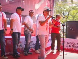 Tampil Memukau di Porseni Pemkot Makassar 2026, Camat Tamalanrea dan Tim Kolaborasi SKPD Raih Juara 3 Lomba Menyanyi