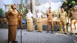 Sekcam Tamalanrea Pimpin Apel Pagi, Tekankan Kedisiplinan dan Persiapan Pesta Rakyat