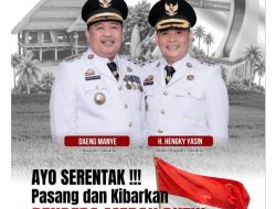 Sambut HUT ke-81 RI, Bupati Takalar Daeng Manye Ajak Warga Merahkan Seluruh Wilayah