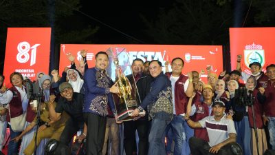 Hadiri Pesta Rakyat di Mamajang, Munafri Tegaskan Program Iuran Sampah Gratis Terus Diperluas