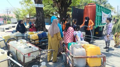 Tindaklanjuti Arahan Wali Kota, BPBD Makassar Salurkan 3,04 Juta Liter Air untuk 92.931 Jiwa