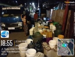 Kemarau Panjang, PDAM Makassar Bergerak Salurkan 4,56 Juta Liter Air Bersih untuk Masyarakat