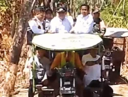 Bupati Takalar Naik Motor Roda Tiga Tinjau Infrastruktur Kepulauan Tanakeke