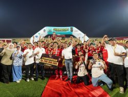 Tundukkan Sidrap via Adu Penalti, Bone Sabet Juara Piala Gubernur Sulsel Cup 2026