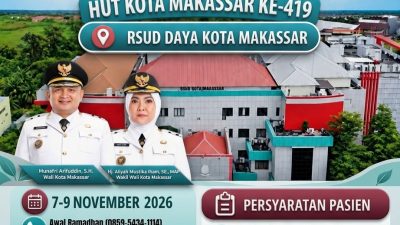 Semarak HUT ke-419 Makassar, RSUD Daya Hadirkan Operasi Celah Bibir dan Langit-Langit Gratis