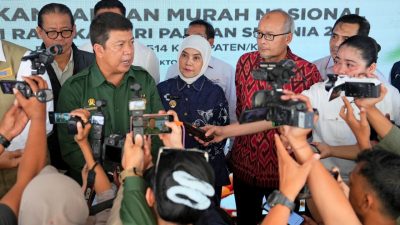 Wawali Makassar Aliyah Mustika Ilham Hadiri Gerakan Pangan Murah Nasional 2026