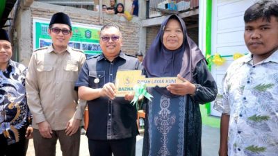 Gandeng BAZNAS, Pemkab Takalar Resmikan Program Rehabilitasi Rumah Layak Huni di Pattallassang