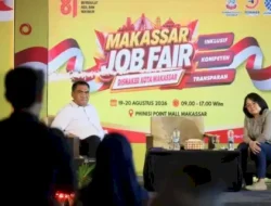 Hadir di Makassar Job Fair 2026, Kepala DPPKB Dorong Pencari Kerja Asah Karakter dan Adaptabilitas