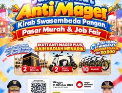 HUT ke-357 Sulsel: Pemprov Gelar Jalan Sehat Anti Mager, Pasar Murah, hingga Job Fair